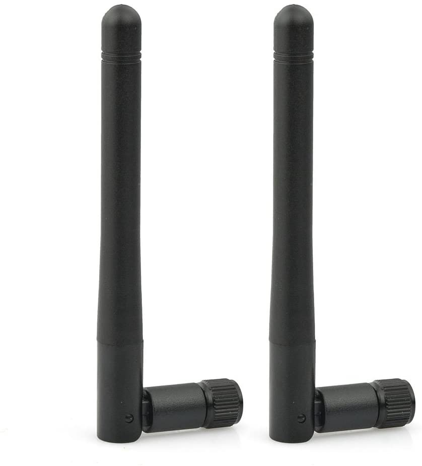 Pair of black LoRa external antennas